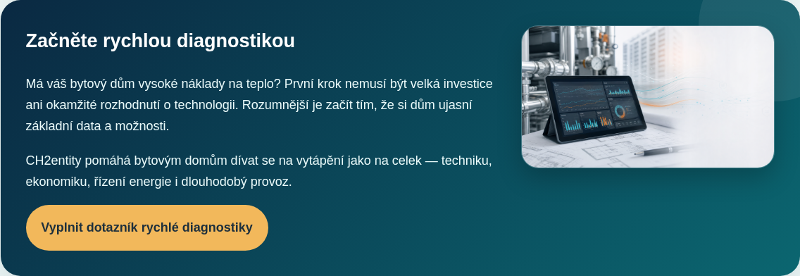 Stránka magazínu Teplo domova: Diagnostika